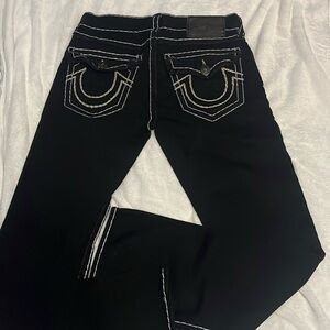 Black true religion jeans